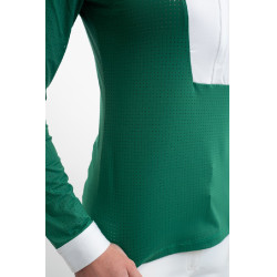 Polo de concurso Harcour Praga mujer Verde esmeralda Polo de concurso Harcour Praga mujer Verde esmeralda