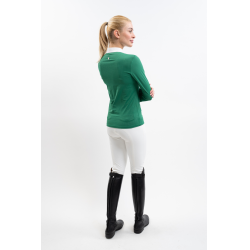 Polo de concurso Harcour Praga mujer Verde esmeralda Polo de concurso Harcour Praga mujer Verde esmeralda