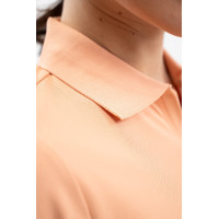 Polo técnico Harcour Pepite mujer Albacoque Naranja