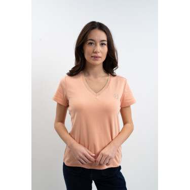 Camiseta Harcour Taraza mujer Albacoque Naranja Camiseta Harcour Taraza mujer Albacoque Naranja