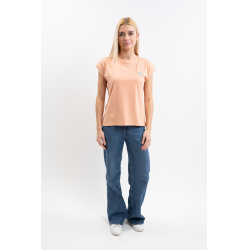 Camiseta Harcour Tchaka mujer Albacoque Naranja Camiseta Harcour Tchaka mujer Albacoque Naranja