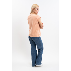 Camiseta Harcour Tchaka mujer Albacoque Naranja Camiseta Harcour Tchaka mujer Albacoque Naranja