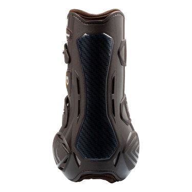 Gueteras de neopreno con cierre rápido Equestro Castaño Marr&amp;amp;amp;oacute;n