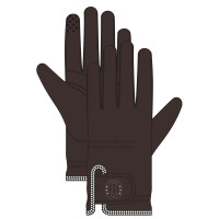 Guantes de equitación imperial Ride With Me Castaño