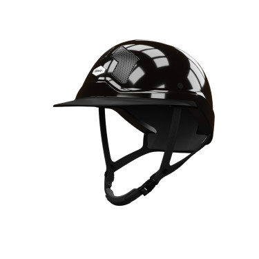 Casco Flex-on Armet negro visera Mixta Star Barbilla negra
