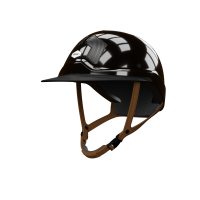 Casque Flex-on Armet visière Mixte Star Jugulaire marron