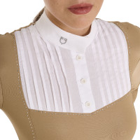 Polo de concurso Mujer Manga Larga con Strass Equestro Americana marina Azul marino Polo de concurso Mujer Manga Larga con Strass Equestro Americana marina Azul marino