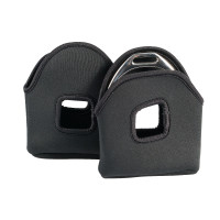 Funda para estribos Horze - neopreno Negro