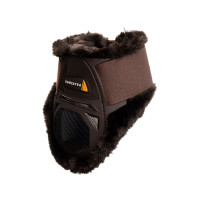Protectores de menudillo Spider Man con borreguillo sintético Equestro Castaño Marr&amp;amp;amp;oacute;n