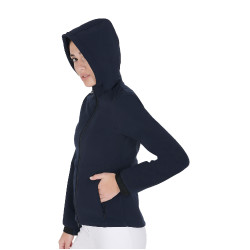 Chaqueta softshell entallada para mujer con bolsillos ocultos Equestro Americana marina Azul marino