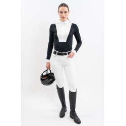 Polo de concurso Harcour Coco mujer Negro Polo de concurso Harcour Coco mujer Negro