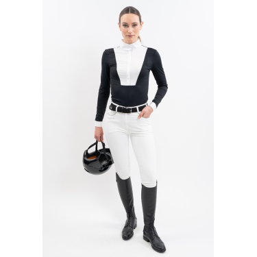 Polo de concurso Harcour Coco mujer Negro Polo de concurso Harcour Coco mujer Negro