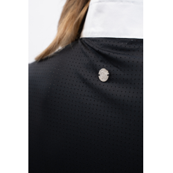 Polo de concurso Harcour Coco mujer Negro Polo de concurso Harcour Coco mujer Negro