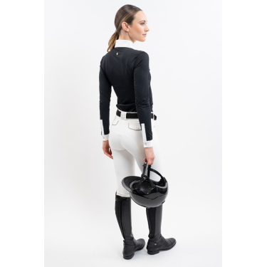 Polo de concurso Harcour Coco mujer Negro Polo de concurso Harcour Coco mujer Negro