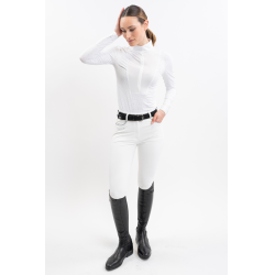 Polo de concurso Harcour Coco mujer Blanco Polo de concurso Harcour Coco mujer Blanco
