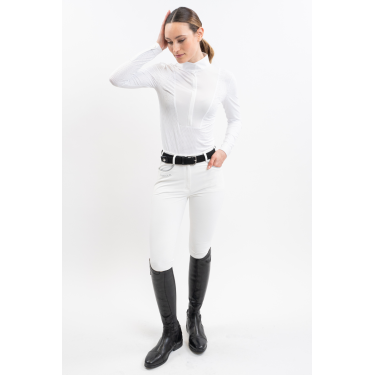 Polo de concurso Harcour Coco mujer Blanco Polo de concurso Harcour Coco mujer Blanco