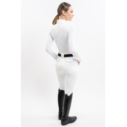 Polo de concurso Harcour Coco mujer Blanco Polo de concurso Harcour Coco mujer Blanco