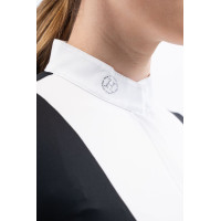 Polo de competición Harcour Stella mujer Negro