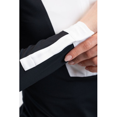 Polo de competición Harcour Stella mujer Negro