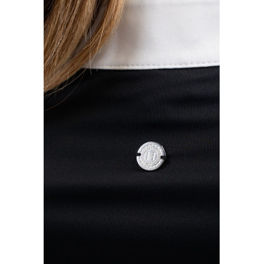 Polo de competición Harcour Stella mujer Negro