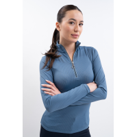 Polo Harcour Breezi mujer Azul acero