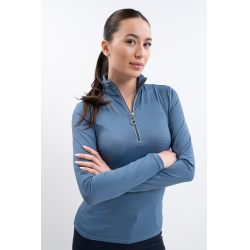 Polo Harcour Breezi mujer Azul acero