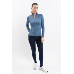 Polo Harcour Breezi mujer Azul acero
