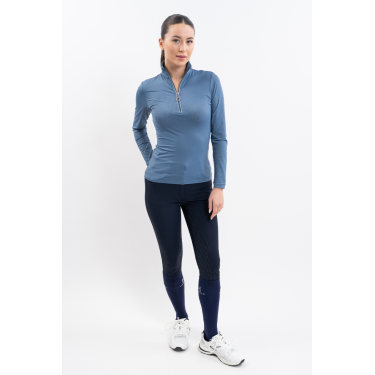 Polo Harcour Breezi mujer Azul acero