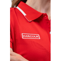 Polo Harcour Douve mujer Swiss Equestrian Friends Roja Rojo
