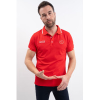 Polo Harcour Dranse hombre Swiss Eequestrian Friends Roja Rojo