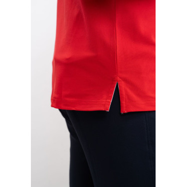 Polo Harcour Dranse hombre Swiss Eequestrian Friends Roja Rojo