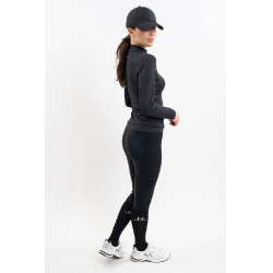 Polo Técnico Harcour Tess mujer Negro