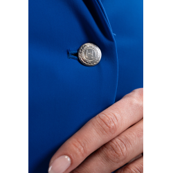 Chaqueta de concurso Harcour Aura mujer Azul eléctrico