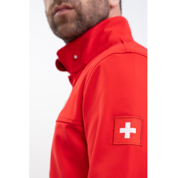 Chaqueta Harcour Menthue Unisex Swiss Equestrian Friends Roja Rojo