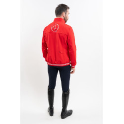 Chaqueta Harcour Menthue Unisex Swiss Equestrian Friends Roja Rojo