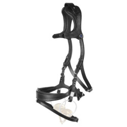 Brida Stübben Freedom II Magic Tack con Slide&Lock sin Bling Negro / negro