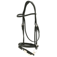 Bridon Stübben Pro-Jump con Slide&Lock Negro / negro