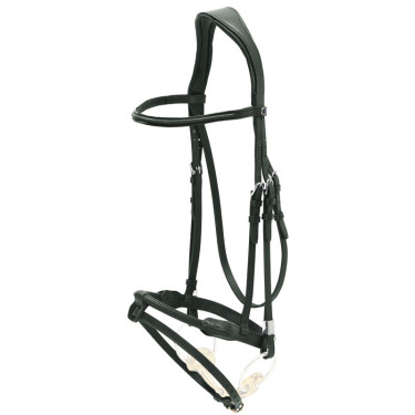 Bridon Stübben Pro-Jump con Slide&Lock Negro / negro Bridon Stübben Pro-Jump con Slide&Lock Negro / negro