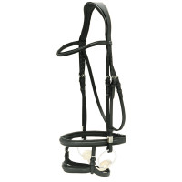 Bridon Stübben Pro-Jump con Slide&Lock Negro / negro