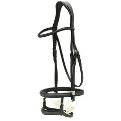 Bridon Stübben Pro-Jump con Slide&Lock Negro / negro Bridon Stübben Pro-Jump con Slide&Lock Negro / negro