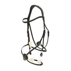 Bridon Stübben Pro-Jump con Slide&Lock Negro / negro Bridon Stübben Pro-Jump con Slide&Lock Negro / negro
