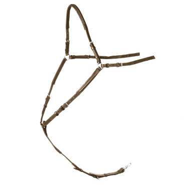 Pechopetral Stübben SideFit con martingala desmontable y ajustable Ébano / ébano