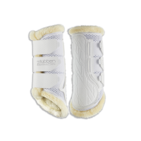 Guarniciones de entrenamiento Stübben Airflow con borrego sintético Blanco