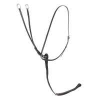 Martingala Stübben con anillos Negro