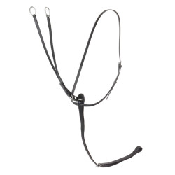 Martingala Stübben con anillos Negro