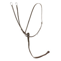 Martingala Stübben con anillos Ébano