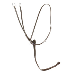 Martingala Stübben con anillos Ébano