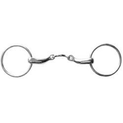 Muserola de 2 anillos Stübben 2229 anatómica con cañón de 14 mm