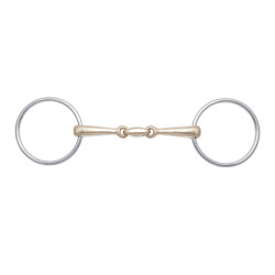 Muserola 2 anillos Stübben 2424 cañón grueso 14 mm