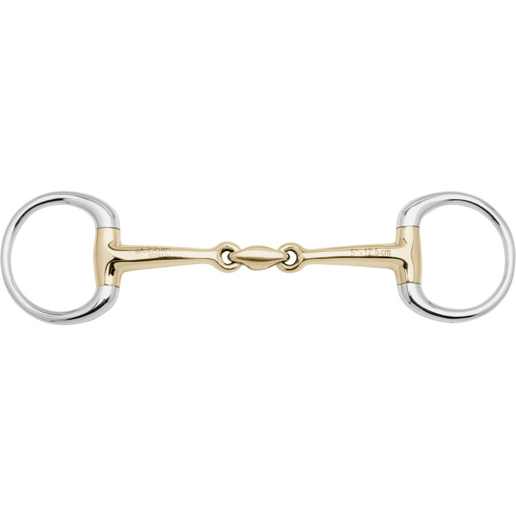 Bocado oliva Stübben 2434 cañón 12 mm